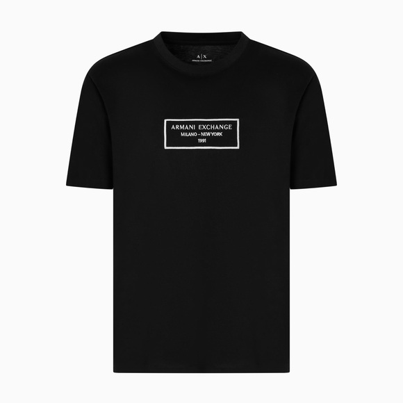 Armani Exchange REGULAR FIT MILAN NEW YORK T-SHIRT size S NWT - Picture 1 of 6
